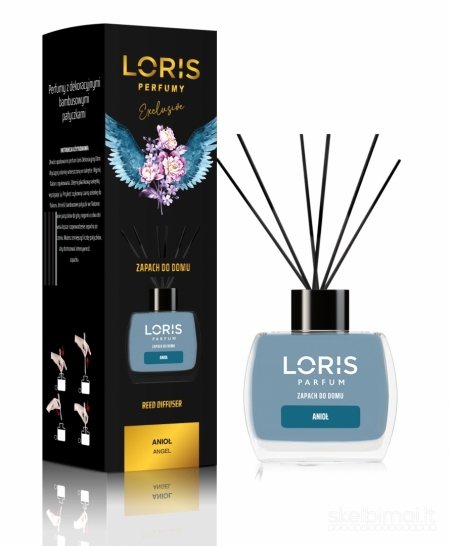 Loris namų kvapai su lazdelėmis, purškiami