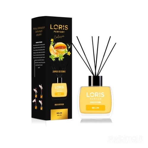 Loris namų kvapai su lazdelėmis, purškiami