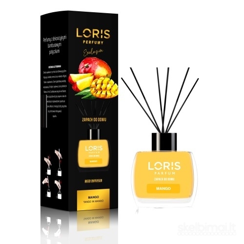 Loris namų kvapai su lazdelėmis, purškiami