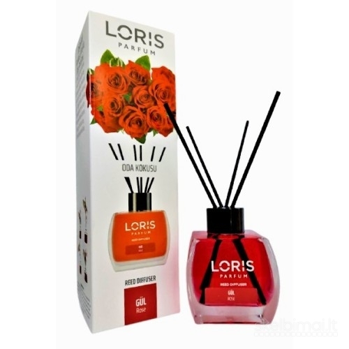 Loris namų kvapai su lazdelėmis, purškiami