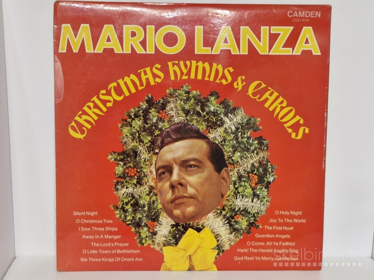 LP plokštelė Mario Lanza – Christmas Hymns & Carols