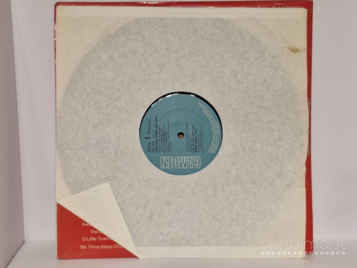 LP plokštelė Mario Lanza – Christmas Hymns & Carols