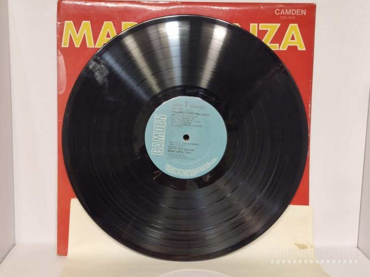 LP plokštelė Mario Lanza – Christmas Hymns & Carols