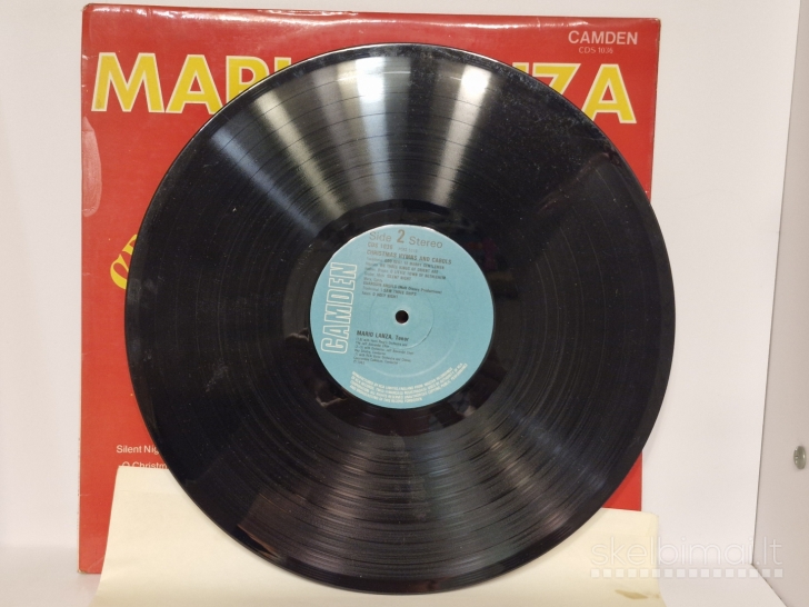 LP plokštelė Mario Lanza – Christmas Hymns & Carols