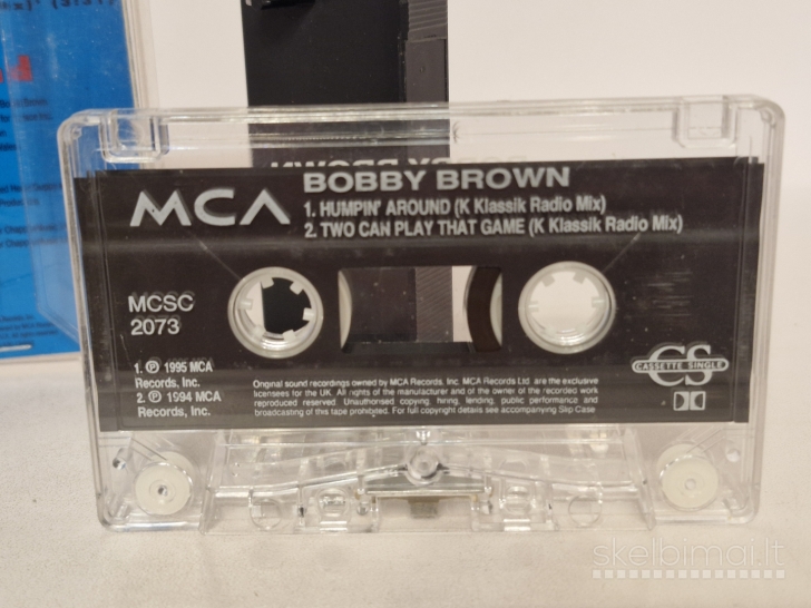 Audio kasetė Bobby Brown – Humpin' Around (The K Klass Mixes)