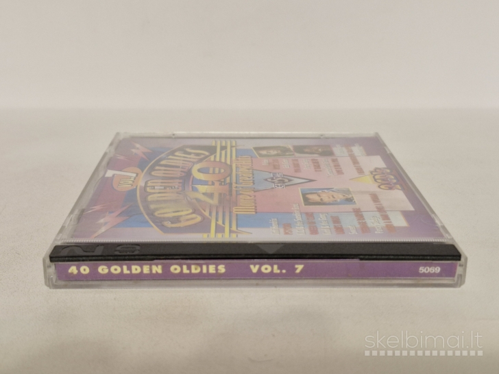 Dvigubas audio CD Various – 40 Golden Oldies Volume 7