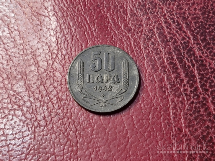 Serbija 50 parų, 1942 KM# 30