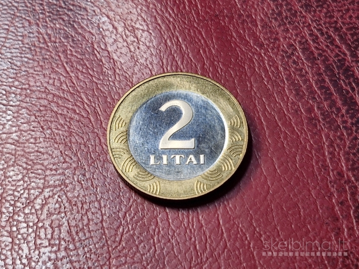 Lietuva 2 litai, 2003 	KM# 112