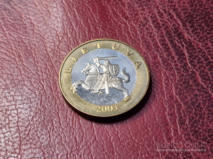 Lietuva 2 litai, 2003 	KM# 112