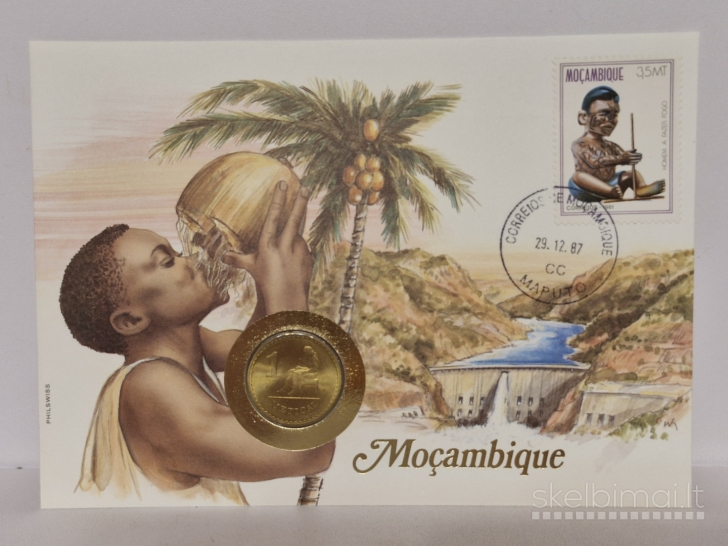 Mozambikas 1 metikalis, 1982 KM# 99 Numizmat. voke