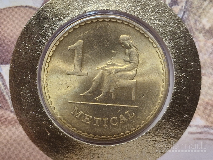 Mozambikas 1 metikalis, 1982 KM# 99 Numizmat. voke
