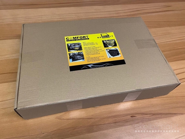 COMFORT MAT DOOR KIT, Garso izoliacijos rinkinys dviejoms durims