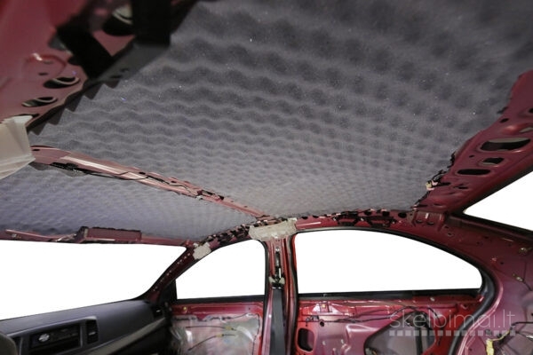 COMFORT MAT SOFT WAVE 15 (15mm), Akustinės putos garso slopinimui