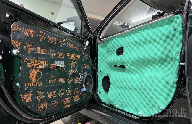 COMFORT MAT SOFT WAVE EXPERT 15 (15mm), Akustinės putos garso slopinimui 