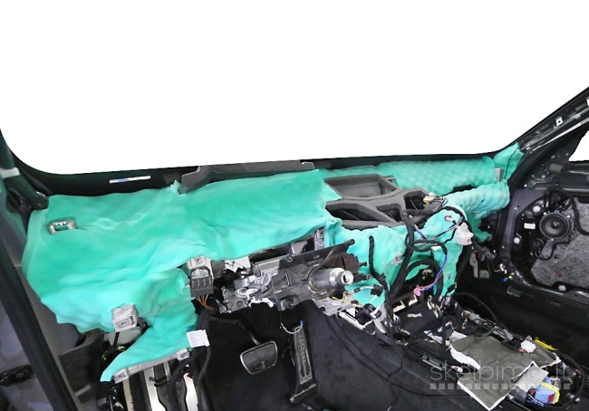 COMFORT MAT SOFT WAVE EXPERT 15 (15mm), Akustinės putos garso slopinimui 