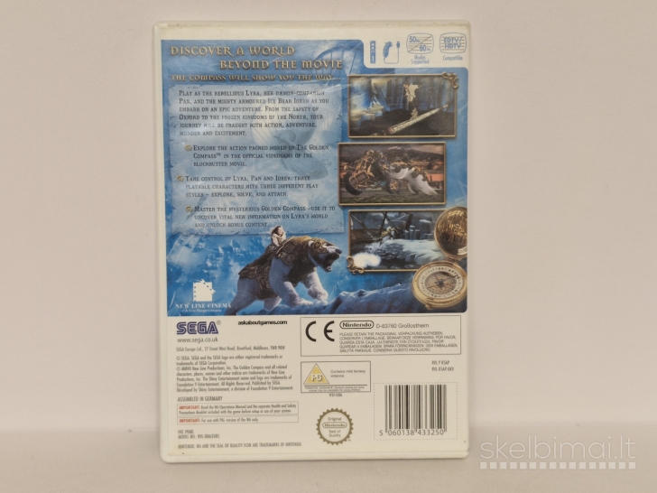 Žaidimas The Golden Compass PAL Wii
