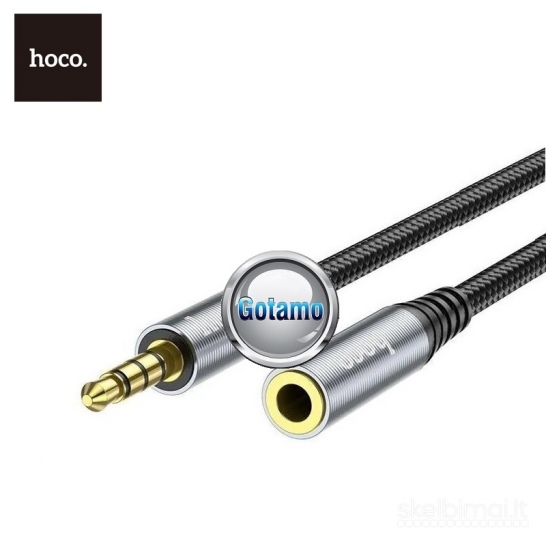 646 AUX 3.5mm į AUX 3.5mm lizdą laidas 2 metrai Hoco