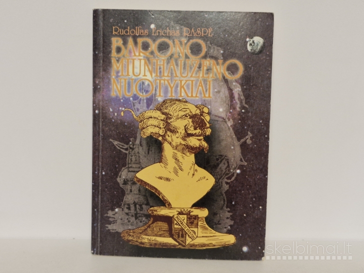 Knyga Rudolfas Erichas Raspė Barono Miunhauzeno nuotykiai