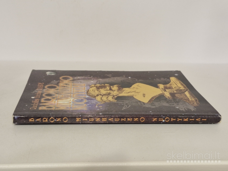 Knyga Rudolfas Erichas Raspė Barono Miunhauzeno nuotykiai