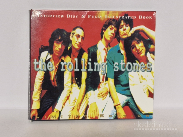 CD The Rolling Stones – Fully Illustrated Book & Interview Disc
