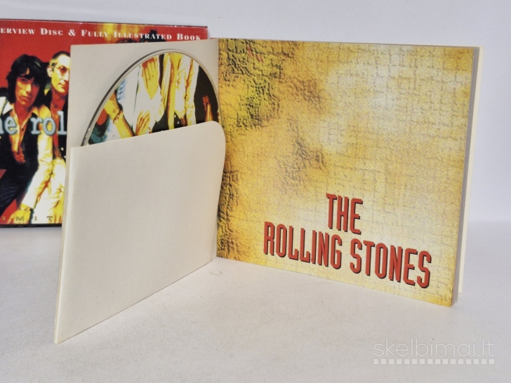 CD The Rolling Stones – Fully Illustrated Book & Interview Disc