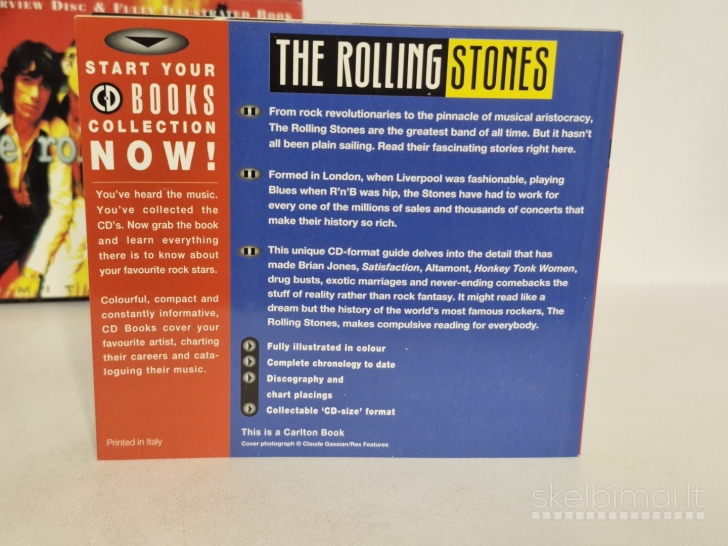 CD The Rolling Stones – Fully Illustrated Book & Interview Disc