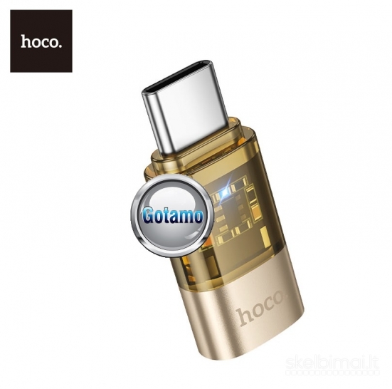 649 Apple Lightning lizdas į Type-C jungtis Hoco