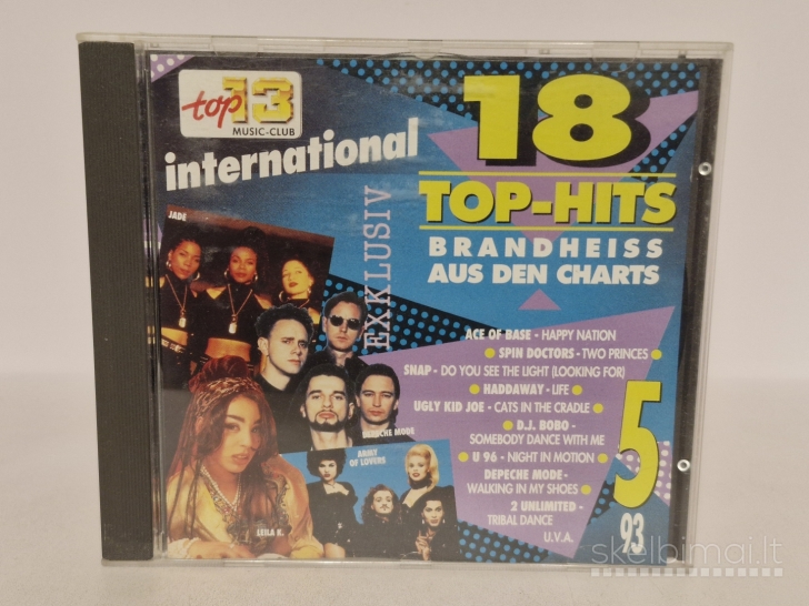 Audio CD Various – 18 Top-Hits International 5/93