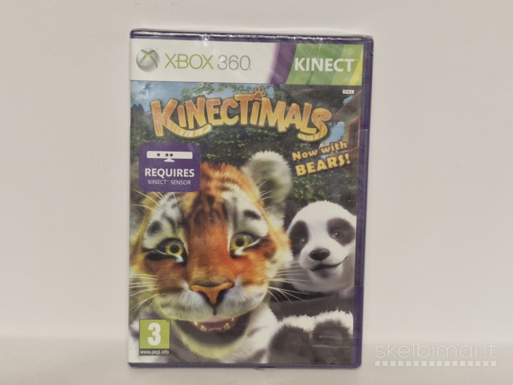 Žaidimas Kinectimals: Now with Bears PAL Xbox 360