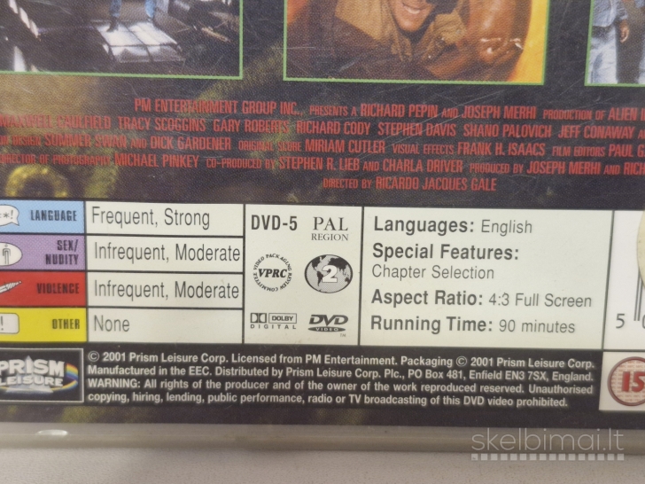 DVD filmas Alien Intruder