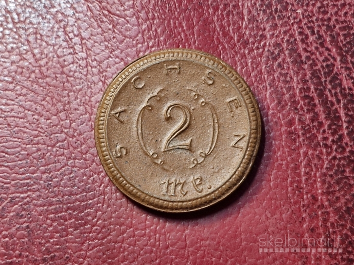 2 Mark 1921 Sachsen Notgeld Vokietija Porcelianas