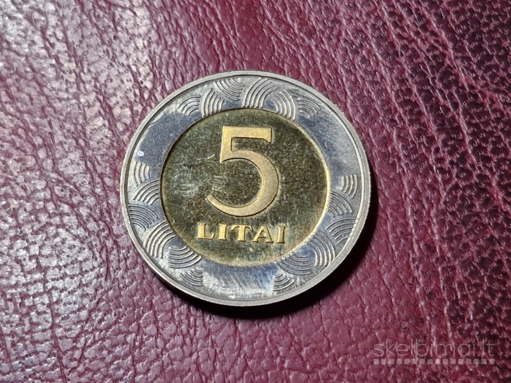 Lietuva 5 litai, 2003 KM# 113