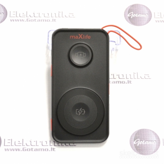 652 10000mAh 15W MagSafe MaXlife belaidė išorinė baterija (Power Bank)