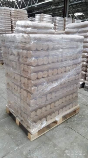 Granulės* Briketai *Anglis* Durpė