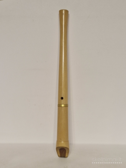 Medinė blokfleita apie 32,5cm.