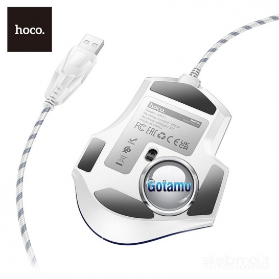 653 Pelės žaidimams 3600DPI Hoco WWW.GOTAMO.LT