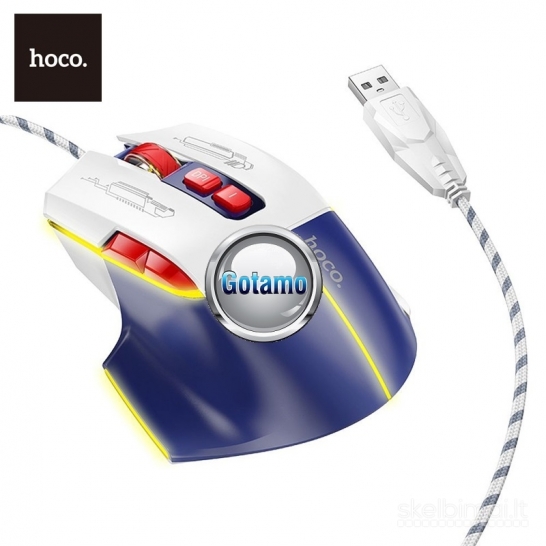 653 Pelės žaidimams 3600DPI Hoco WWW.GOTAMO.LT