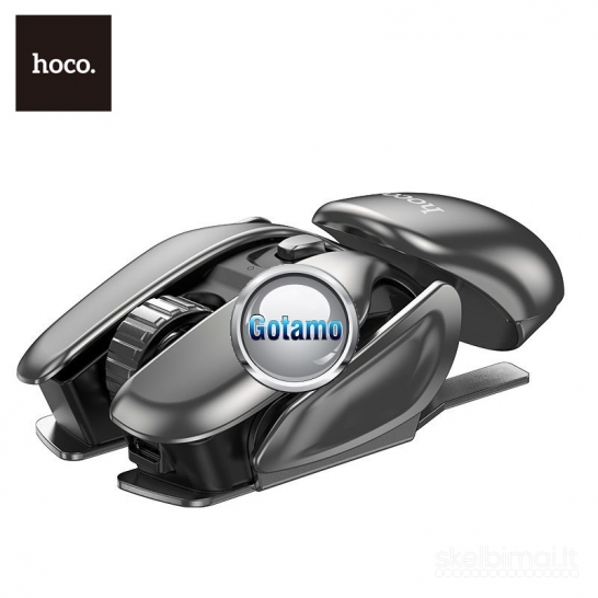 654 Pelė žaidimams bevielė 1600DPI Hoco įkraunama WWW.GOTAMO.LT