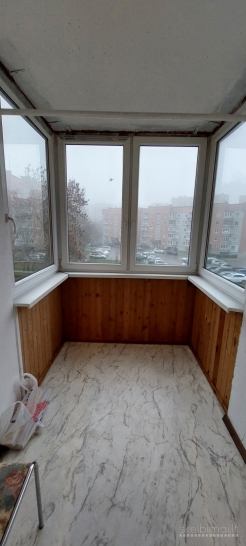 1 kambario su holu ir erdviu balkonu