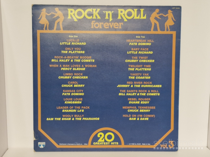 LP plokštelė Various – Rock 'N' Roll Forever Vol. 3