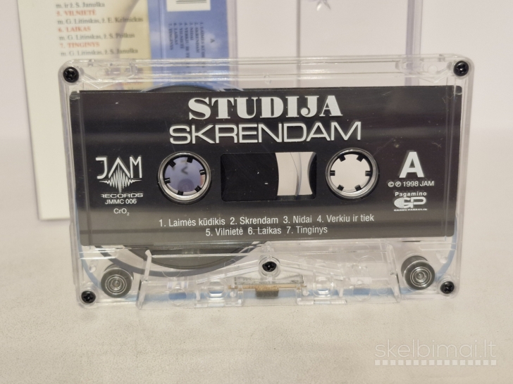 Audio kasetė Grupė Studija – Skrendam
