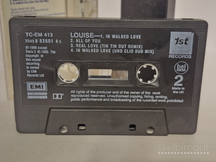 Audio kasetė Louise – In Walked Love