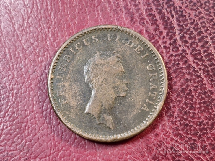 Danija 12 skilingų, 1812 KM# 673