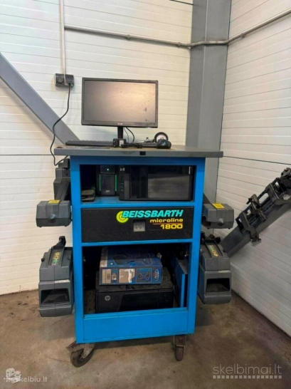 Parduodama visa reikalniga įranga autoserviso veiklai