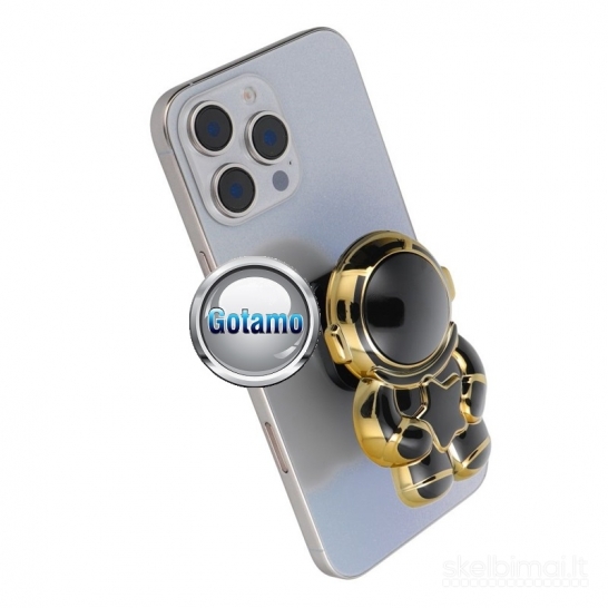 659 Klijuojami laikikliai telefonui Astronaut WWW.GOTAMO.LT