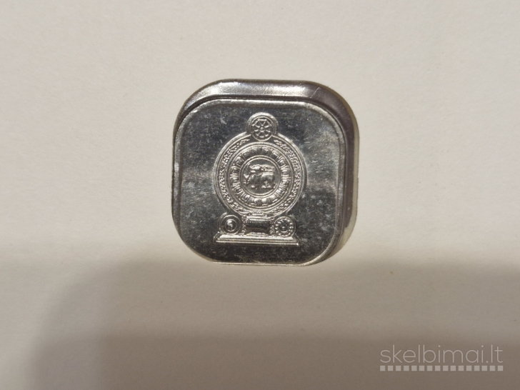 Šri Lanka 5 centai, 1978 KM# 139a Numizmatin. voke