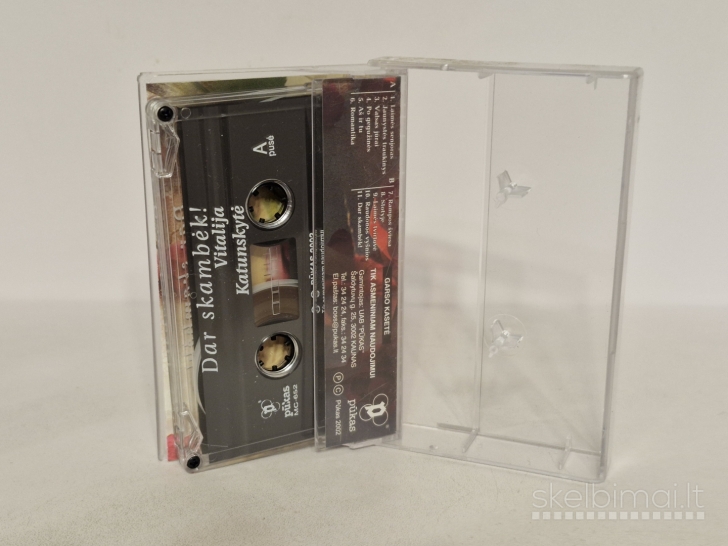 Audio kasetė Vitalija Katunskytė ‎– Dar Skambėk!