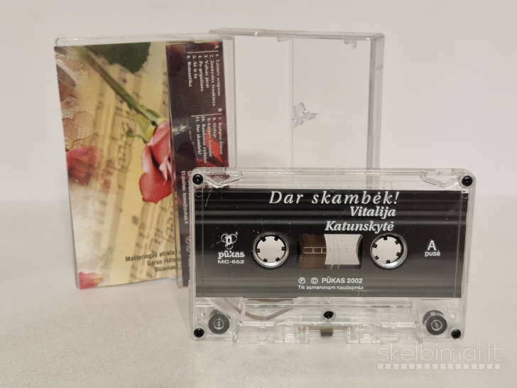 Audio kasetė Vitalija Katunskytė ‎– Dar Skambėk!