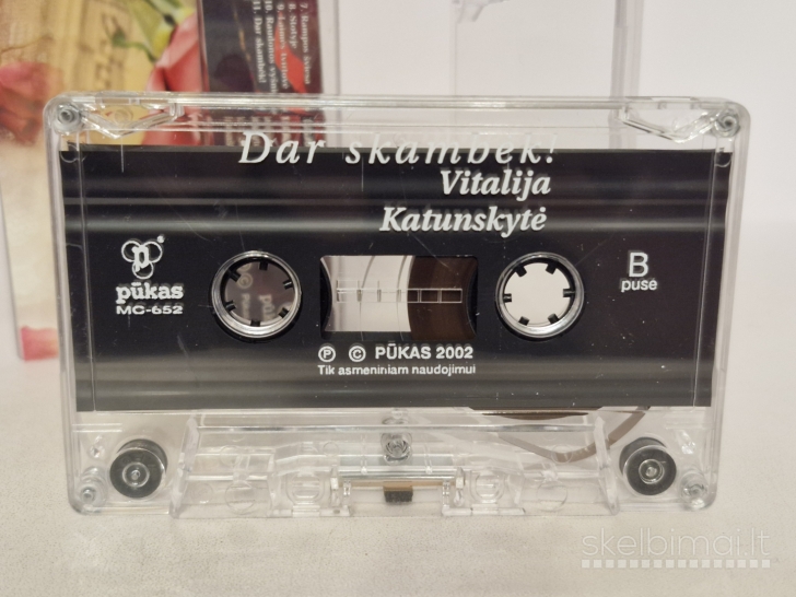 Audio kasetė Vitalija Katunskytė ‎– Dar Skambėk!