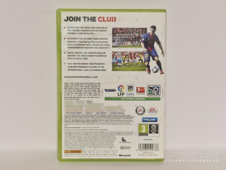 Žaidimas FIFA 13 PAL Xbox 360